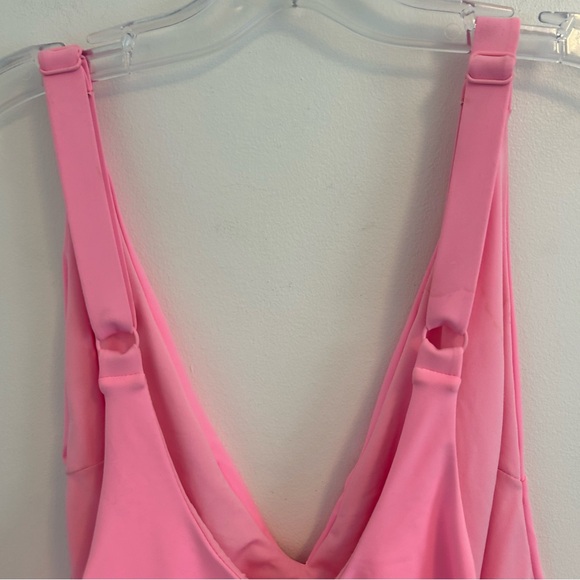 (SOLD) GOOD AMERICAN NWT High Cut One piece Swimsuit Hot Pink Size XXXL - Picture 8 of 11